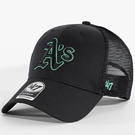 '47 Brand - Casquette Trucker MVP Oakland Athletic sBRANS18CTP Noir Vert